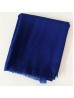 Solid Color Cut Fringe Pashmina Scarf