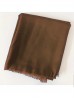 Solid Color Cut Fringe Pashmina Scarf