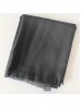 Solid Color Cut Fringe Pashmina Scarf