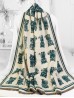 Cashmere Feeling Cat Print Premium Scarf