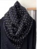 Wool & Cotton Super Soft Polka Dot Printed Scarf