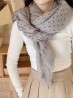 Wool & Cotton Super Soft Polka Dot Printed Scarf