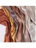 Solid Color Silk Feeling Scarf