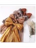 Solid Color Silk Feeling Scarf