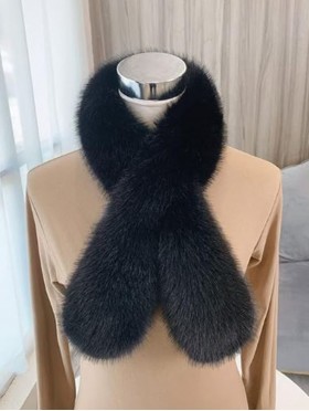 Faux Fur Plush Premium Scarf