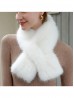 Faux Fur Plush Premium Scarf