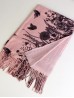 Cashmere Feeling Floarl Print Premium Scarf