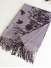 Cashmere Feeling Floarl Print Premium Scarf