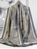 Cashmere Feeling Leaves Print Premium Scarf