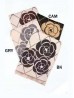 Cashmere Feeling Rose Print Premium Scarf