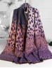 Reversible Cashmere Feeling 3 Tone Print Premium Scarf