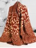 Reversible Cashmere Feeling 3 Tone Print Premium Scarf