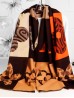 Reversible Cashmere Feeling Designer Print Premium Scarf